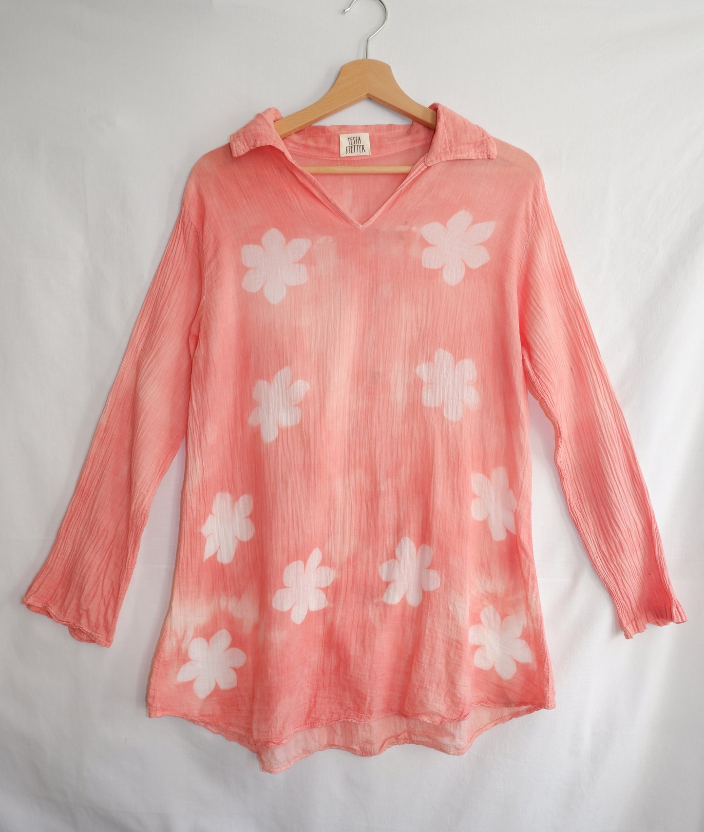 BLUSH FLOWER BLOUSE